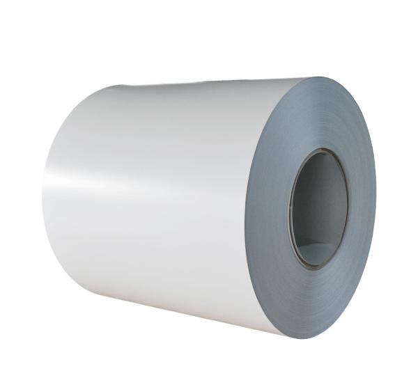 Traffic White 0.75mm 1250mm Z220 PPGI Pre Painted Color Coating Coils DX51D For