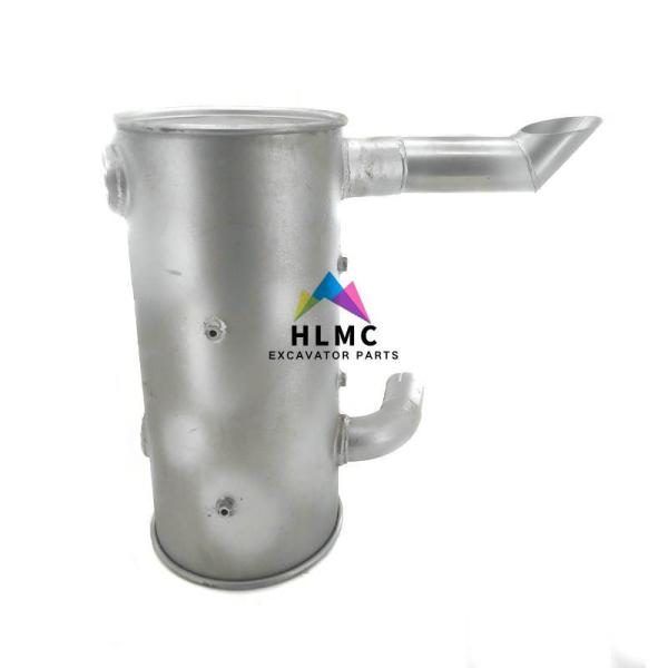 Daewoo DH55 Excavator Spare Parts Silencer Muffle DH55 D 220 H 490 IN 51 EX 63.5