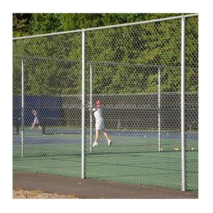 Wholesale Waterproof Chain Link Fence Wire Mesh Direct Green Hot Dipped Galvanized PVC Coated from china suppliers
