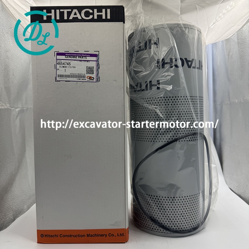 Hitachi 4654745 Hydraulic Full Flow Filter Excavator ZX490-5A 6UZ1