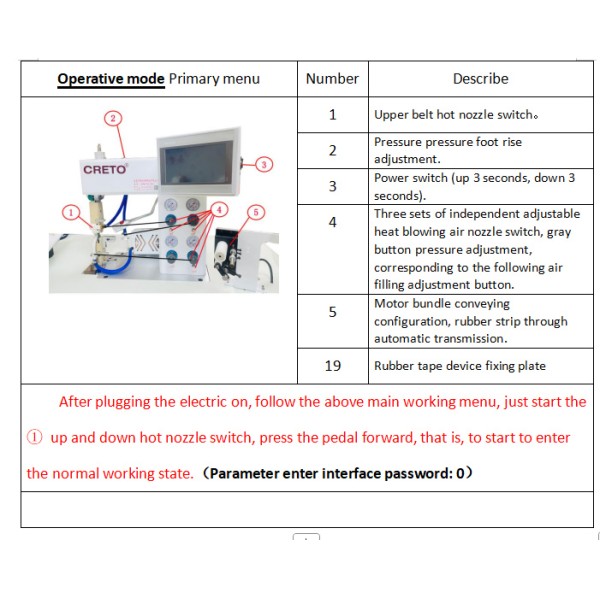 SH-802 High Arm Collage Machine Ultrasonic Sewing Equipment Seamless Underwear Making Machine