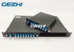 2 Cards 19 Inch 1U Dual Fiber 1x16 CWDM Passive Multiplexer