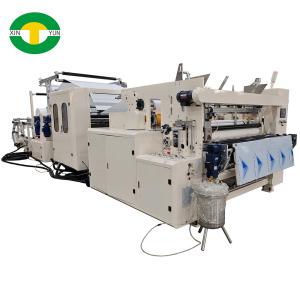 Wholesale Xinyun Machinery 2 Colors Printing Toilet Tissue Paper / Maxi Paper Towel Roll Making Machines from china suppliers