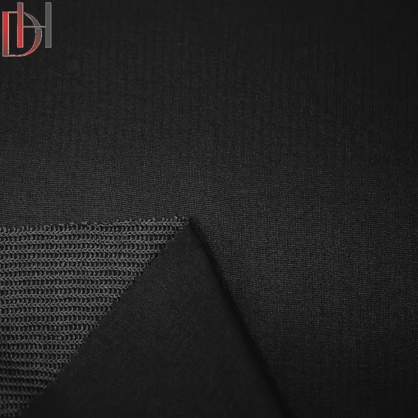 High Quality Customizable Knitted Polyester Hoodie Textile Ribbed Sweatshirt Sportswear Winter Fabric