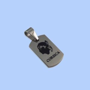 Wholesale 316L Stainless Steel Rectangle Square Shaped Necklace Pendant LPS0197-1 from china suppliers