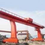 Outdoor Plant 20T L Shape Box Hook Hydraulic Gantry Crane