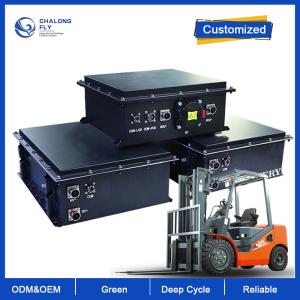 Wholesale LiFePO4 Lithium Battery Custom AGV Robot Energy Solution 48V 60V 72V Electric Forklift Lithium Ion Battery 60AH 150AH from china suppliers