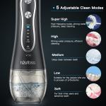 handheld Cordless Rechargeable Water Flosser 1280times/min For Cleaning Teeth