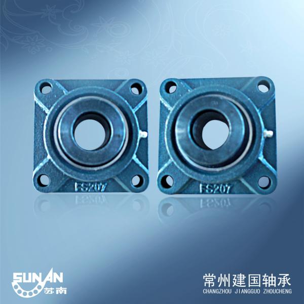 Quality Automatic Aligning Cast Iron Pillow Block Bearing 35mm UELFS207 / HCFS207 for sale