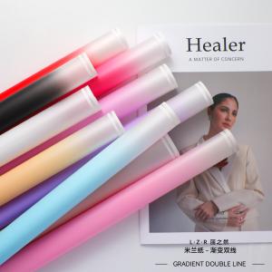 Wholesale Customized Color Flower Wrapping Paper for Lollipop Bouquets Matte Packing Paper from Gradient Milano from china suppliers