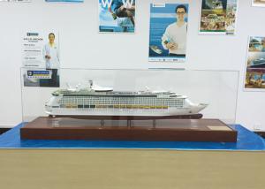 Wholesale Mariner Of The Seas Royal Caribbean Cruise Ship Models , Handcrafted Model Ships from china suppliers