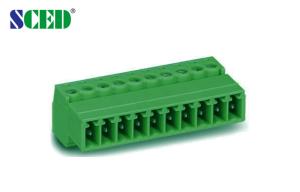 Wholesale Plug - in Terminal Block Plug Male Sockets Pitch 3.81mm 300V 8A 2P - 22P from china suppliers
