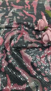 Wholesale Luxury Zebra-Stripe Embroidery Lace Fabric Elegent Embroidery Fabric 100% Cotton from china suppliers