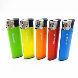 Wholesale Plastic 79mm Size Electronic Refill or Disposable Flame Lighter for Middlest Market from china suppliers