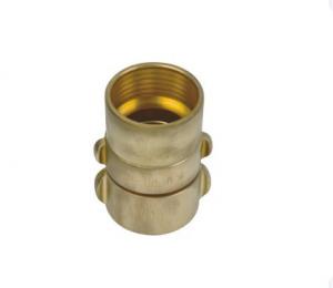 Wholesale Sandblast Brass Fire Hose Fittings 1.5 2.5 Fire Hose And Nozzle And Coupling from china suppliers