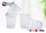 300ml PS Round Shape Disposable Plastic Dessert Cup Pantone Color