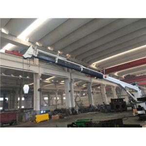 Hydraulic Offshore Pedestal Crane , Hydraulic Telescopic Crane Easy Maintenance