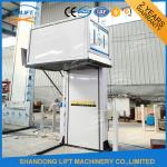 CE Vertical Wheelchair Stair Lift For Disabled People Home Man Lift Elevator