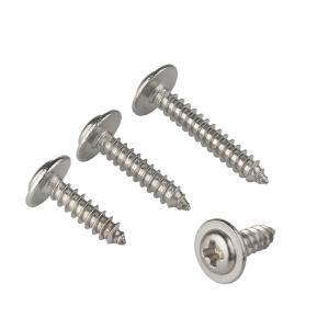 Wholesale Cross Recessed Pan Head Washer Screw DIN968 Self Tapping Screws With Washer from china suppliers