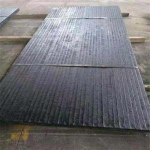 China 58-65HRC A36 Wear Plate Composite Urethane Liner Wear Plate Chromium Carbide Overlay Plate on sale