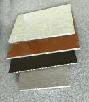 Decorative U Baffle Aluminum Panel Ceiling Wooden Grain Coated Suspended