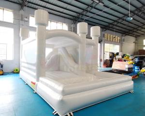 Wholesale Customized White Inflatable Bounce House Slide Combo from china suppliers