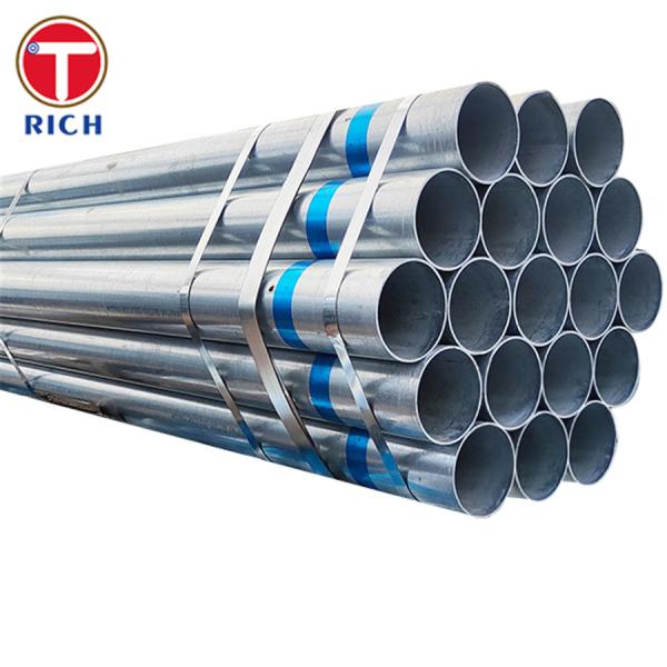 GB/T 3091 Welded Hot Dip Galvanized Carbon Steel Pipes For Low Pressure Liquid