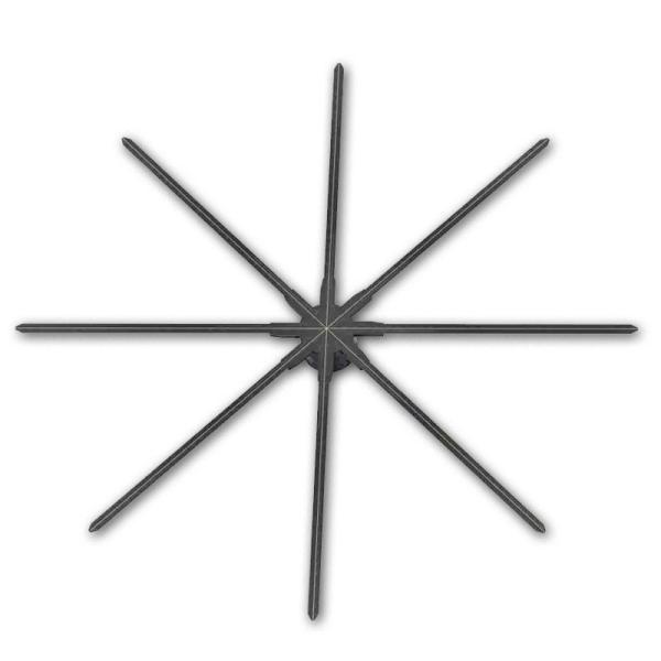 180cm 3D Hologram Fan Display 4 Blades Naked Eye 2K 3D Display Fan Wifi App