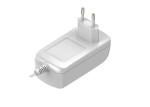 EU Plug 12V 36W AC Switching Wall Mount Adapter Universal In Black Color