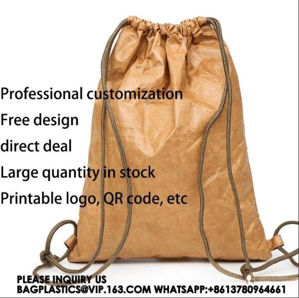 Tyvek Simple Fashion Strap Casual Support Customization Large Capacity Women'S