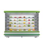 Open Vegetable Chiller Refrigerators Display Freezer For Supermarket