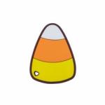 Colorful Halloween Silicone Teether With Witches Hat Candy Corn Shape