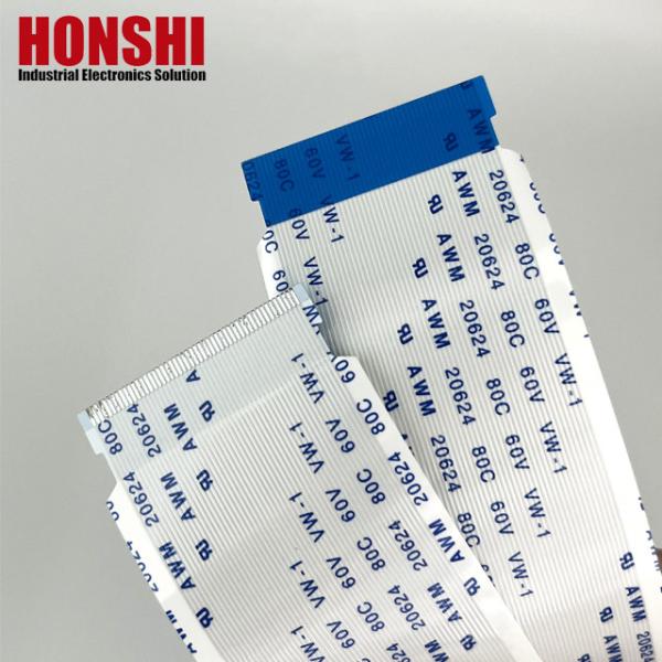 UL20624 UL20706 FFC Ribbon Cable 500mm Ribbon Flexible Flat Cable 50P Side