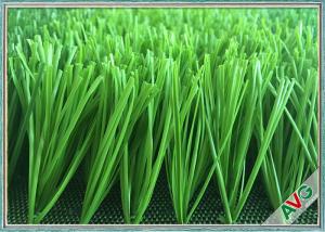 Wholesale Abrasion Resistance Football Artificial Turf , Synthetic Grass For Soccer Fields from china suppliers