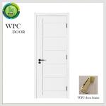 Composite White WPC Doors For Bedroom Impact Resistant 2100mm Length