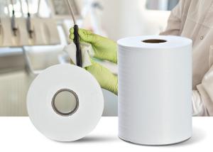 Wholesale High Strength Spunlace Nonwoven Fabric Disposable Perforated Clean Cloth In Rolls from china suppliers
