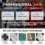 Clothing Manufacturers Custom Color Block Patchwork Oversized Cut and Sew