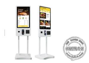 Wholesale 32 Inch Cashless Payment Self Service Kiosk Automated Machine For Fast Food Drink Kfc Mc Food Restaurant from china suppliers