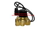Brass Material IP68 Two Ways Solenoid Valve Water Fountain Accessories AC24V