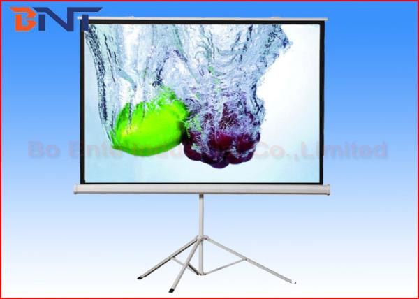 120 Inch Portable Projection Projector Screen With Tripod Stand Manual Fixed