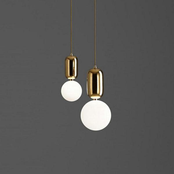 Modern Glass LED Pendant Lights Hanglamp Designer Loft Style Retro Kitchen Lamp