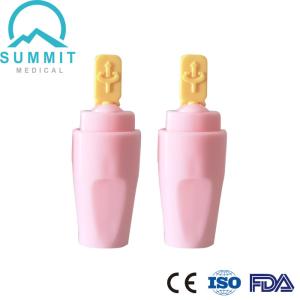 Wholesale Sterile Auto Lancet with Fully Concealed Retractable Needle, 21G 2.2mm from china suppliers