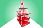 Custom Christmas Tree Pallet Display for Retail Stores
