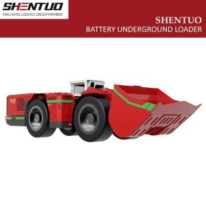 Wholesale SL14 Battery Underground Loader Pure- Electricity 6cbm Underground Mining Wheel Loader Accepet Sawppable Battery from china suppliers