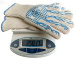 White Heat Resistant Work Gloves , Heat Resistant Oven Gloves CE Approved