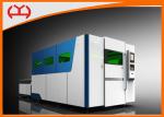 Metal 2000w Fiber CNC Laser , CNC Laser Cutter For Wood With Canopy Auto