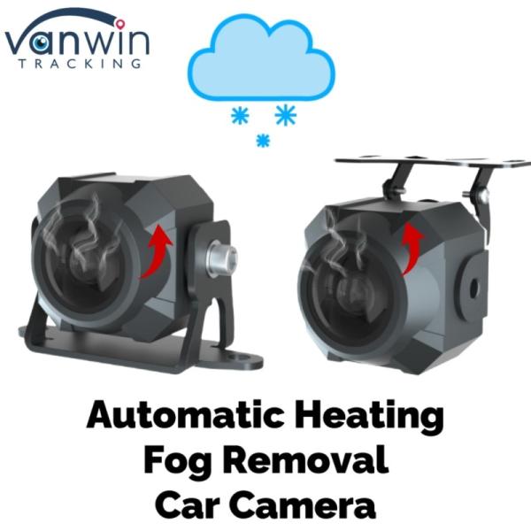 Automatic Heating Fog Removal Car Camera 180 Degree Wide Field Of Vision For