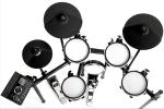 T850 mesh head wooden digital drum set 9-piece electronic drum set percussion