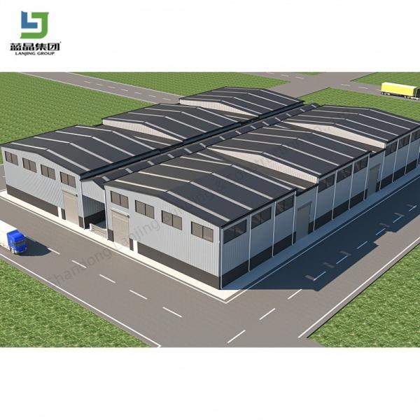 Prefabricated Low Cost Structural Steel Structure Building Workshop Metal