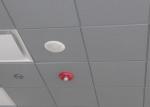 Grey Color Galvanized Steel Lay In Ceiling Tiles 605 X 605mm For Airport